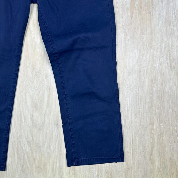 Christopher Blue Mari Mid Rise Straight Leg Casual Cargo Y2K Trouser Pants 4 - Picture 4 of 16